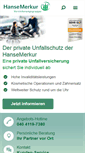 Mobile Screenshot of hansemerkur.de